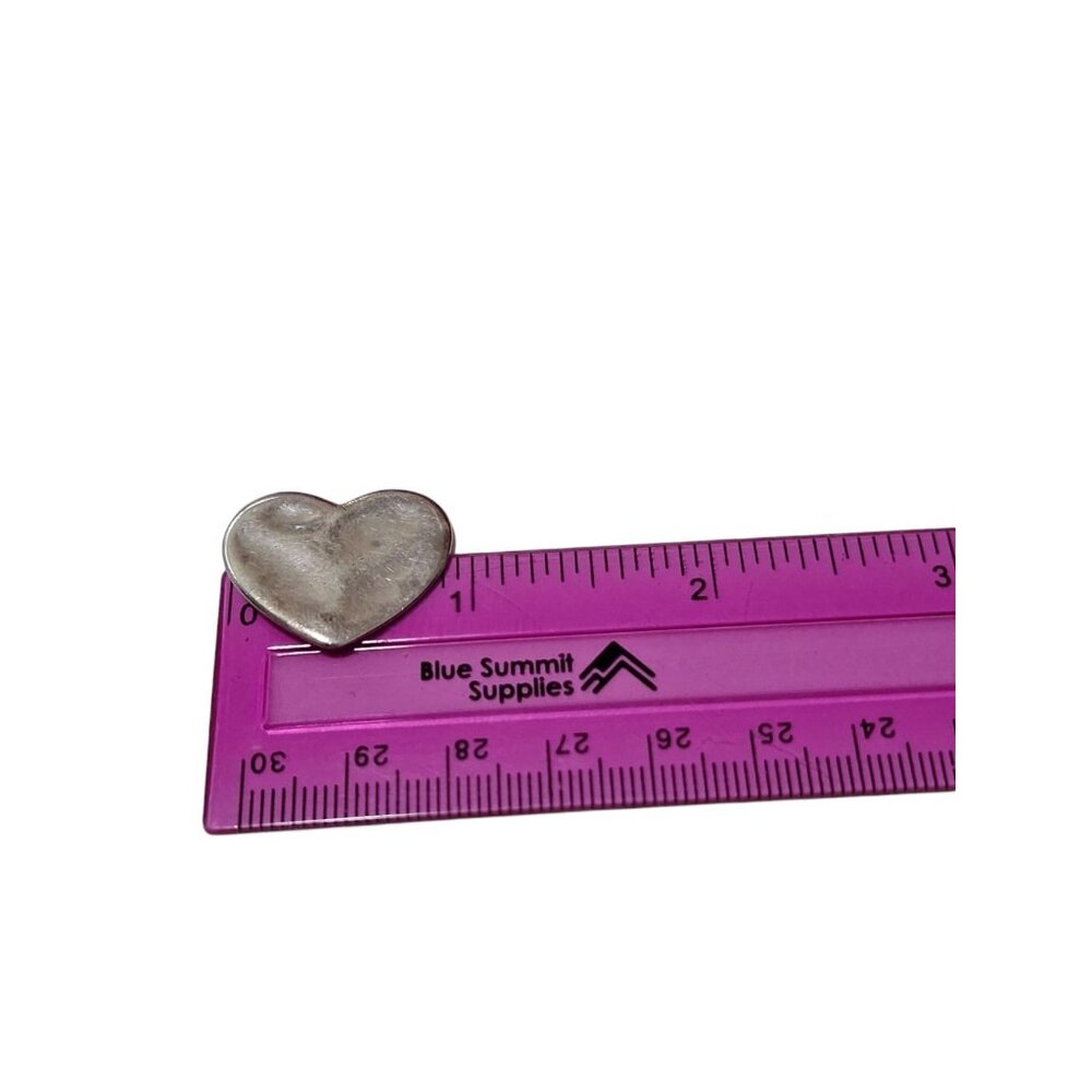 Sterling Silver 925 LA Heart Pendant Charm With Inspirational Saying 3.4g - Picture 5 of 7